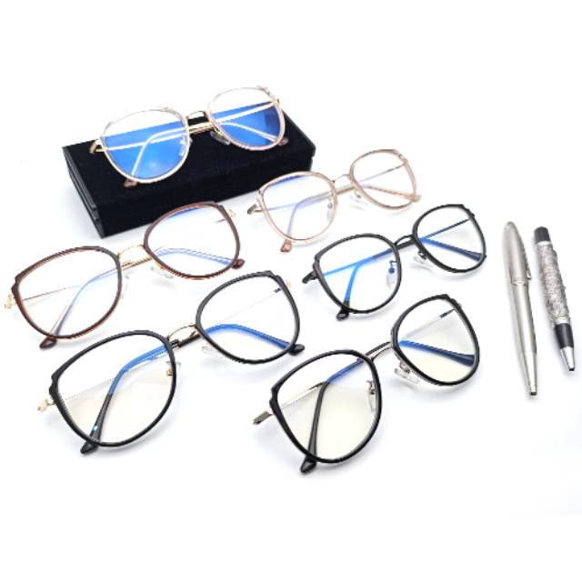 Best Seller! Frame Kacamata Fashion BS3204 Bisa Pasang Lensa Minus Antiradiasi