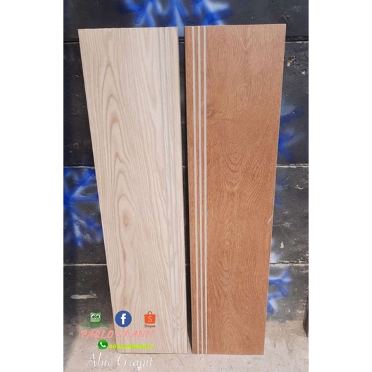 Granit tangga motif kayu ukuran 30×120