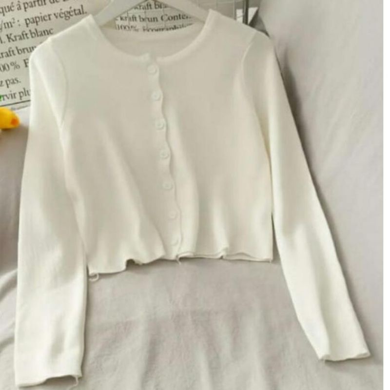 BAILEY CARDI RAJUT / BAJU RAJUT / CROP TOP ANGEL SHIRT CROPPED