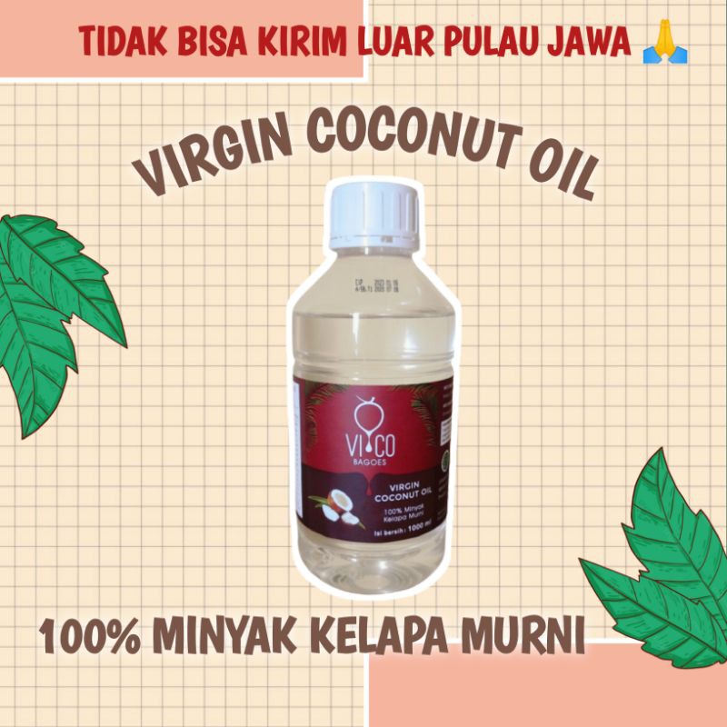 vico bagoes 1liter | minyak kelapa murni | vco 1liter | vico bagus | virgin coconut oil