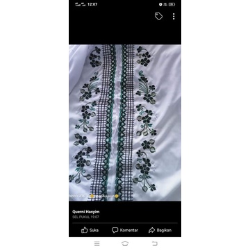 MUKENA/RUKUH/TERUSAN BORDIR MADURA JUMBO TERBARU