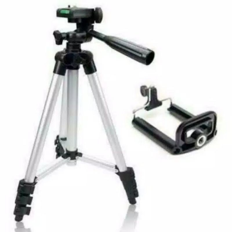 Bundara.id El-1397 Tripod Untuk HandPhone dan Kamera Free Holder U dan Tas Tripod