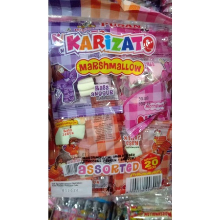 

Marsmallow berbagai rasa isi 20pc