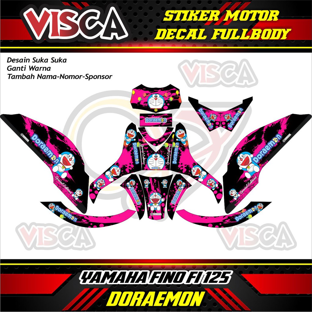 20 Ide Gambar  Stiker  Motor  Fino Premium Aneka Stiker  Keren