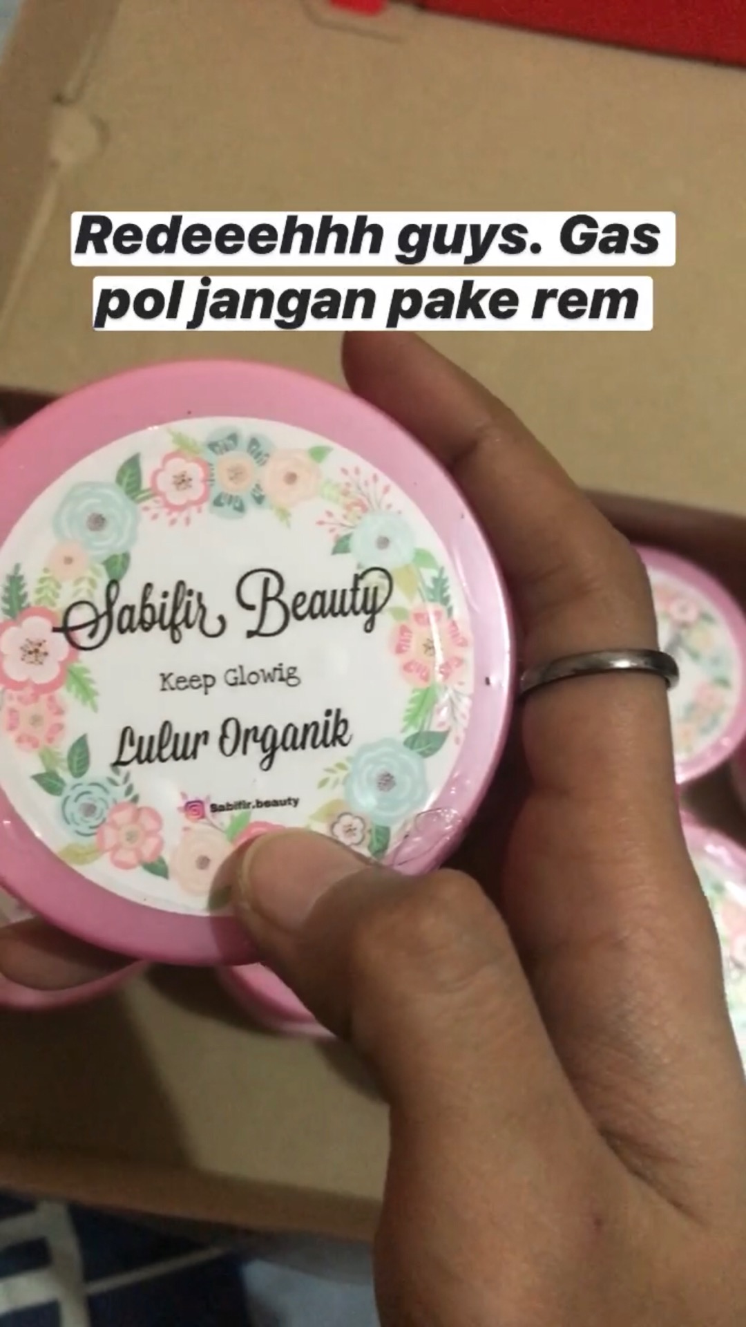 Pot Lulur 100 Gr Mangkok Putih
