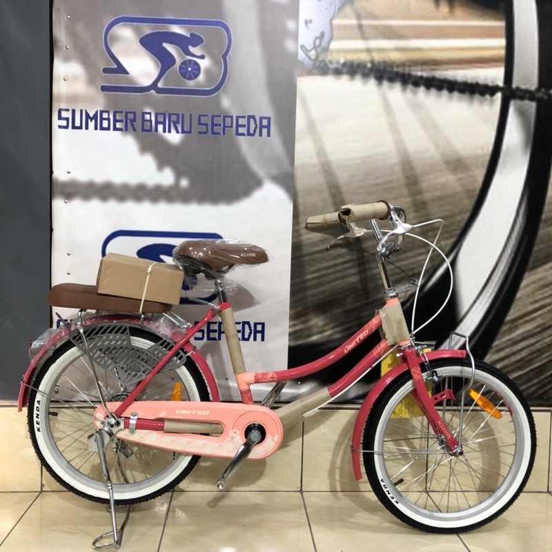 SEPEDA MINI UNITED CLASS X 20 INCH KERANJANG