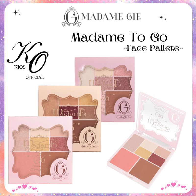 Madame Gie Madame To Go Make Up Face Pallete