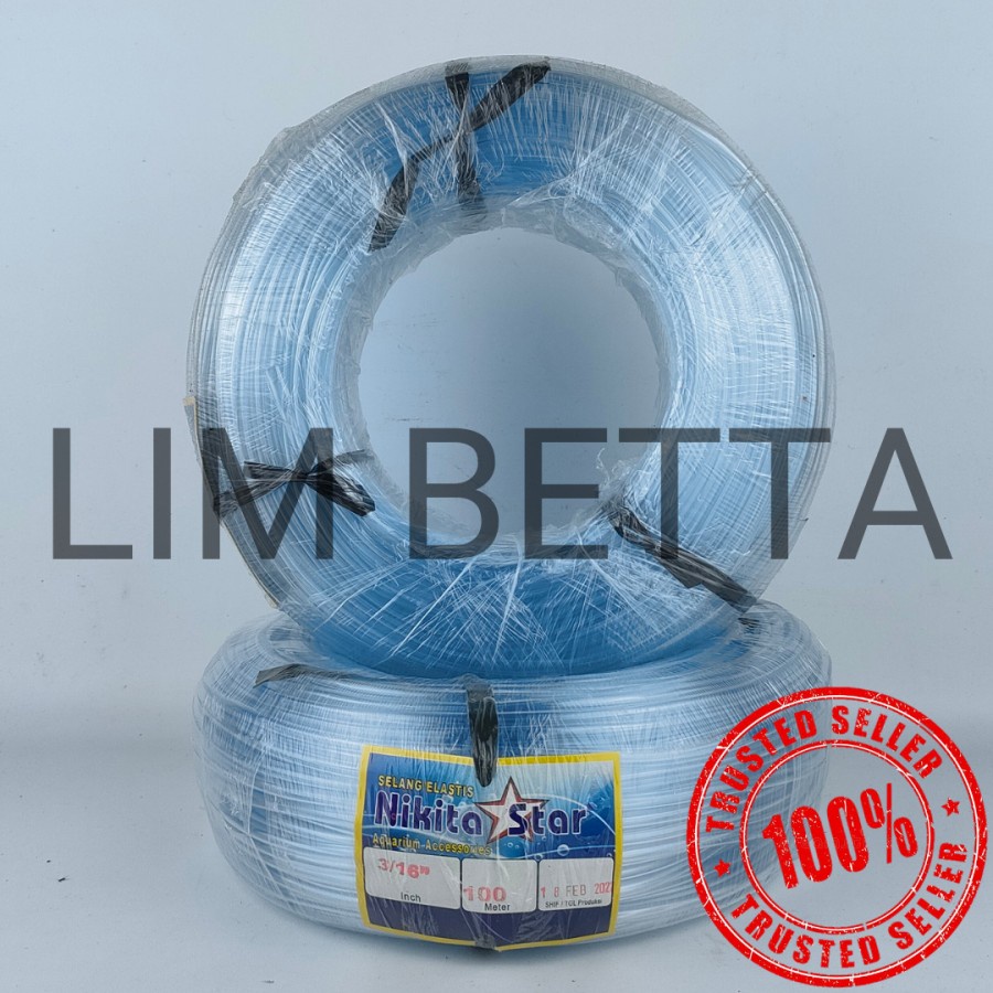 1 Roll Selang Aerator Nikita 100M / Selang Hydroponik 3/16