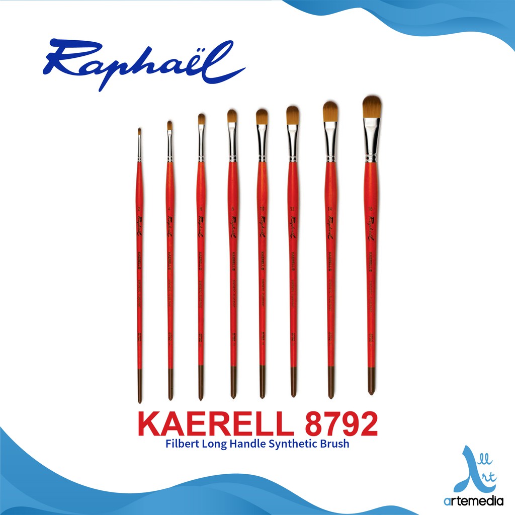 

Raphael 8792 Filbert Kaerell Acryl Synthetic Brush LH