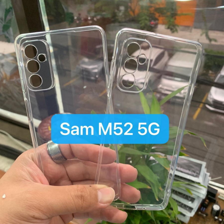 CC- CASING CASE SOFTCASE Samsung M52 5G / A22 4G / A22 5G / A32 4G / A32 5G / A33 / A51 / A52 / A52s / A53 / A72 / A73 Soft Case Clear Bening Transparan Protect Camera / Jelly Case Bening Lindungi Kamera