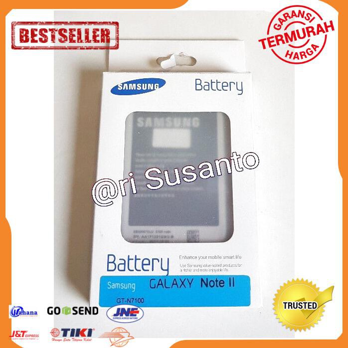 ACC HP BATERAI SAMSUNG GALAXY NOTE 2 GT-N7100 ORIGINAL