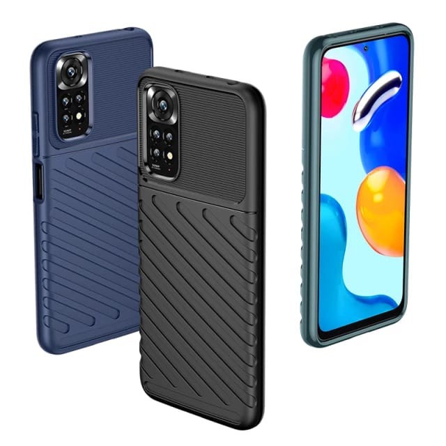 REDMI NOTE 11 PRO 4G 5G / REDMI NOTE 11 SOFTCASE RUGGED ARMOR THUNDER SOFT CASE SILICONE - REDMI NOTE 11