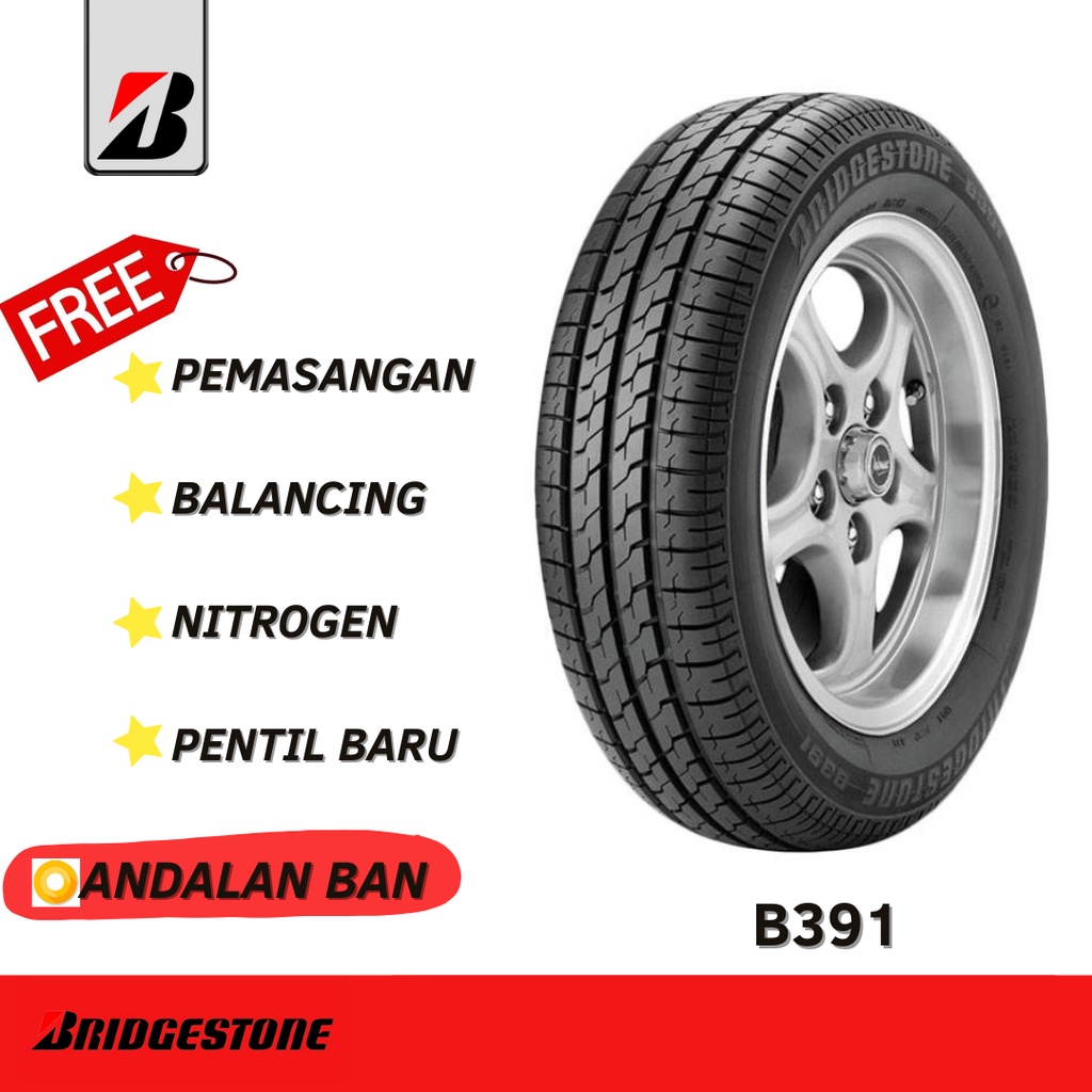 KUPON BAN BRIDGESTONE 165/80 R13 B391