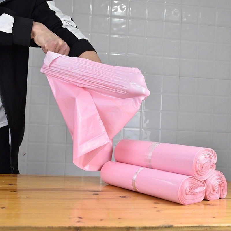 

[35x45] plastik polymailer 10 lembar plastik pink plastik packing