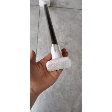 Shower Curtain Rod Rel Tiang Gantungan Tirai Gorden Flexible 2 meter