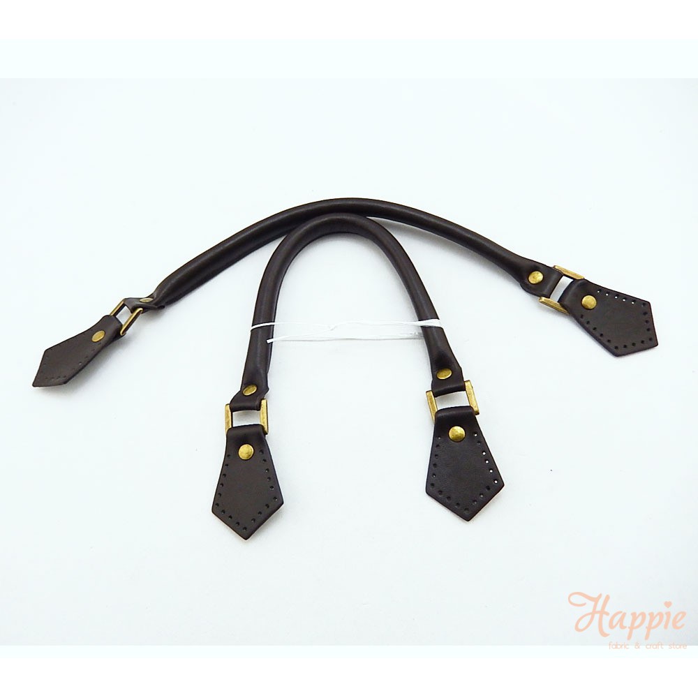 [RSM015] Diamond Coffee Sewing Handle, handle tas, tali tas, bag handle, handle kulit