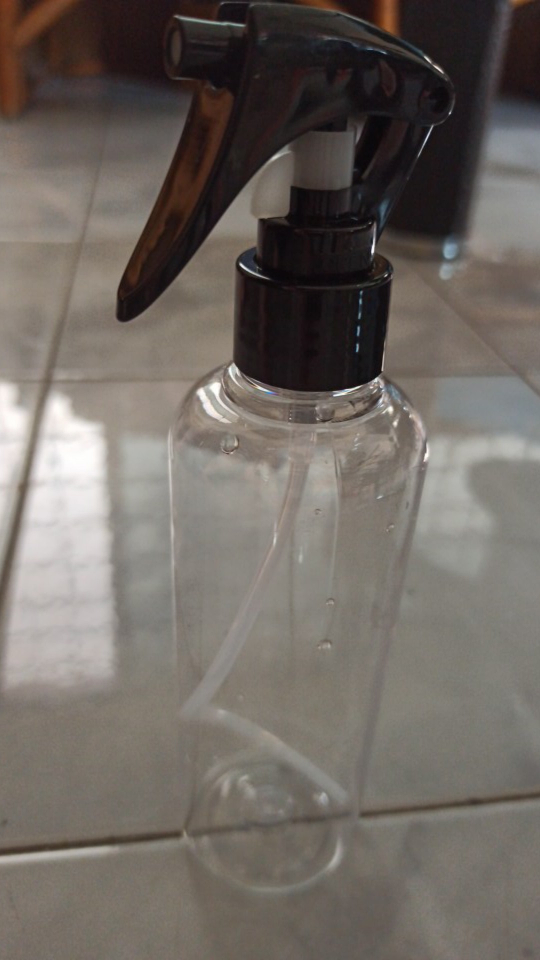 Botol Plastik Spray Trigger Br 250ml Hitam