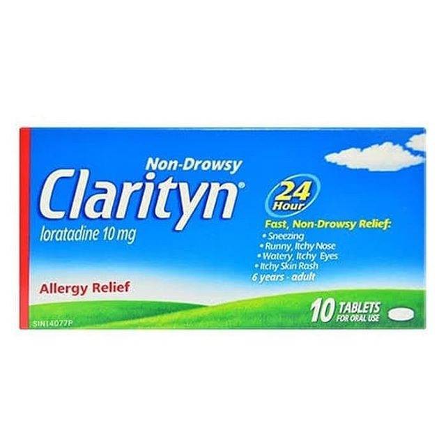 CLARITYN® Non-drowsy 24H Allergy Relief Tablets 10's