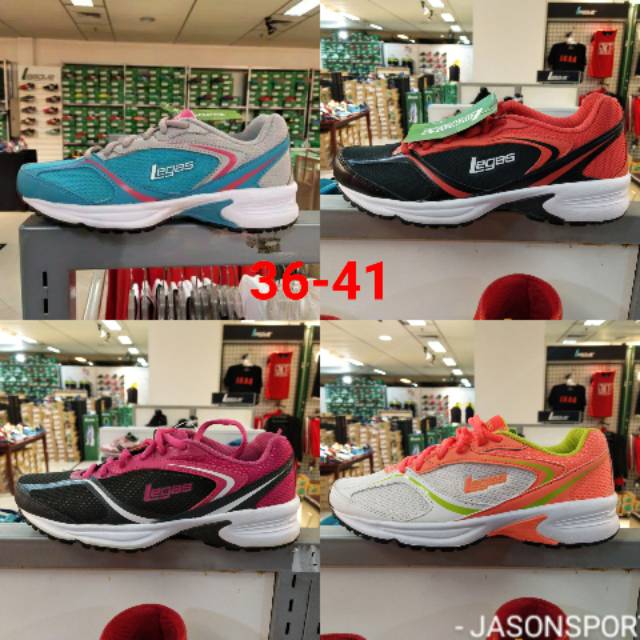 Sepatu league legas cewe neptune la w running shoes wanita sneakers perempuan murah original promo