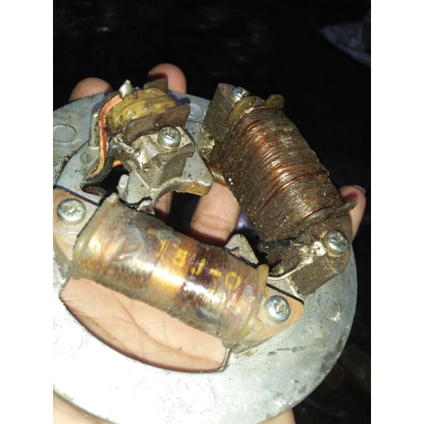 Spul spoll cdi,lampu, pulser ori v80 superdeluxe/exselend