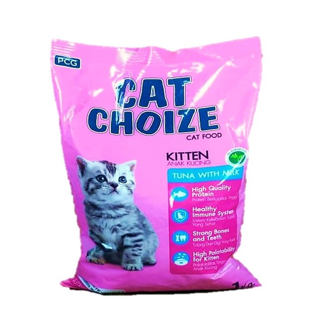MAKANAN KUCING CAT CHOIZE KITTEN 1 Kg | Cat Choize Kitten
