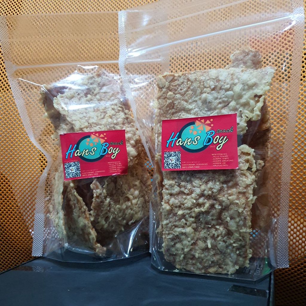 

Kripik Tempe Hansboy (Rasa Original) 100gr Kemasan Pouch