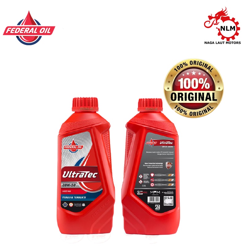 Federal Oli Ultratec Merah 20W50 0.8L