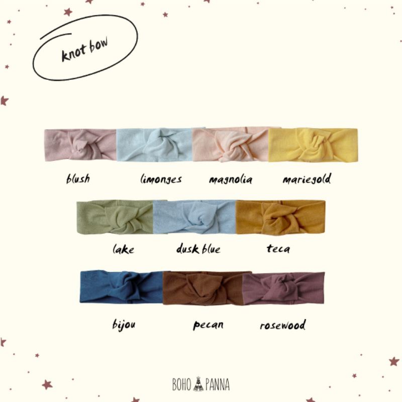 Knot Bow by Boho Panna / Boho Baby #1