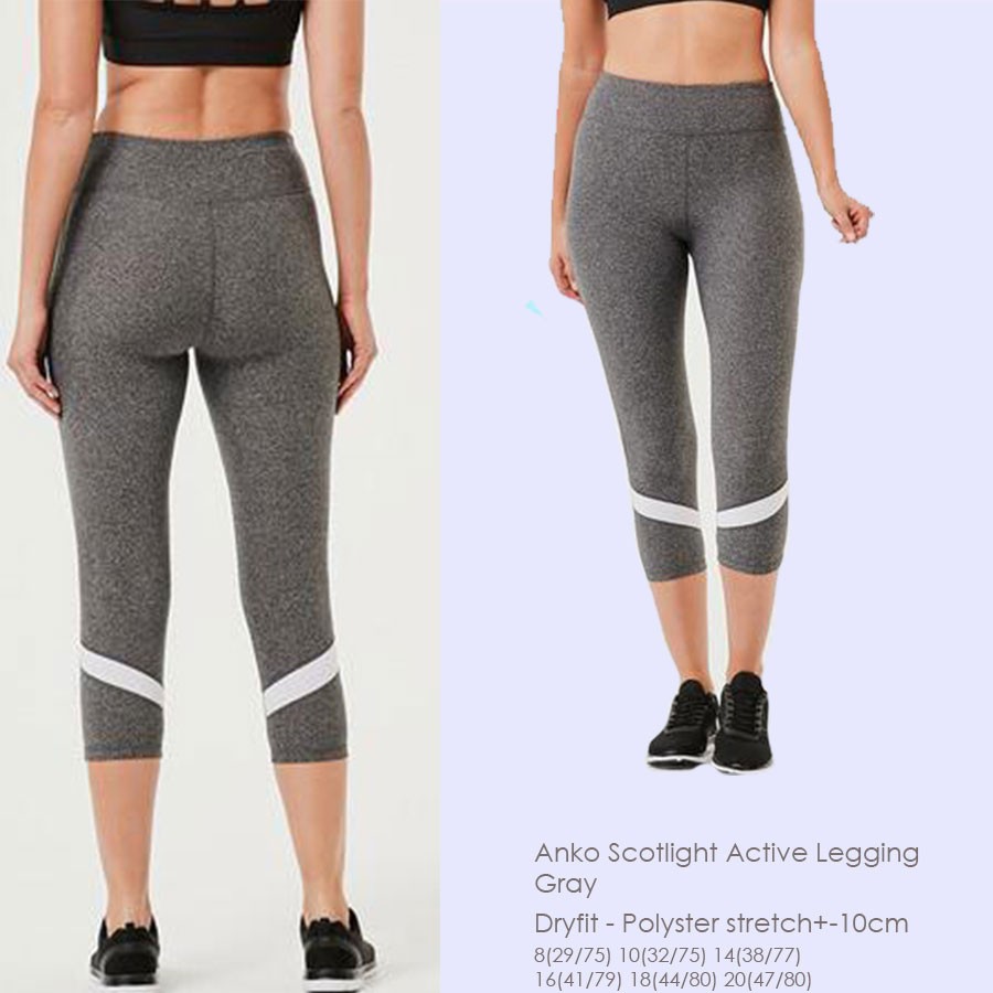 ANKO SCOTLIGHT ACTIVE LEGGING GRAY