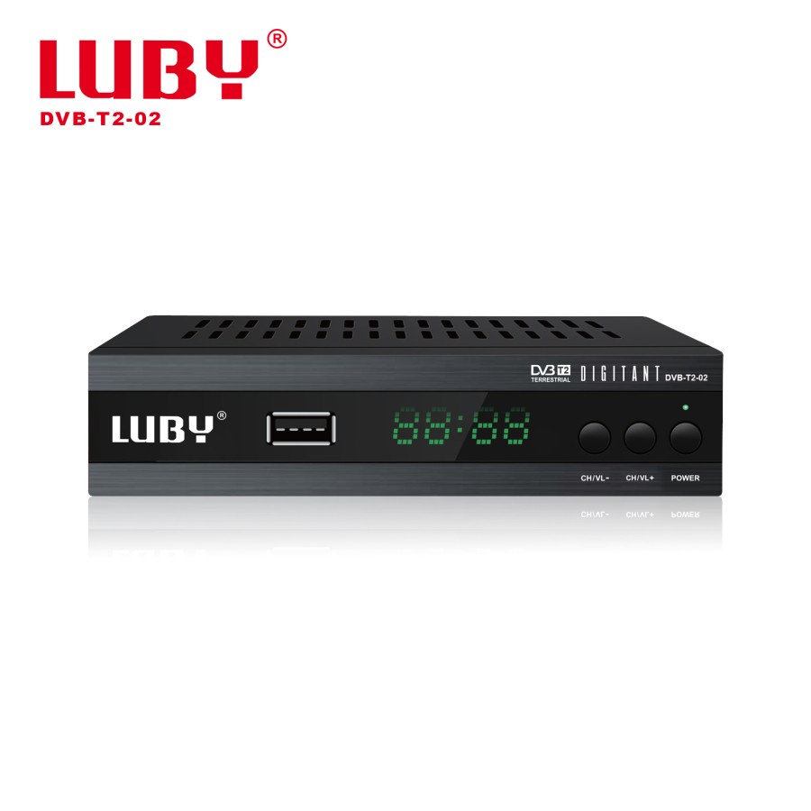 Luby Set Top Box DVBT2/C Receiver TV STB Digital DVB T2-02