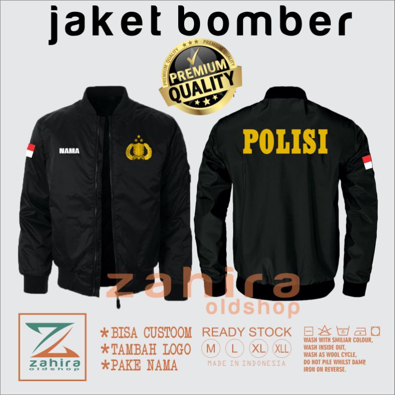 Jaket bomber polisi bomber polisi jaket polisi