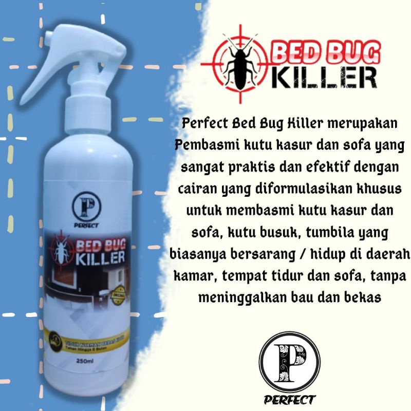 Pembasmi Kutu Kasur Dan Tungau Perfect Bed Bug Killer Anti Kutu Kasur Spray 250ML