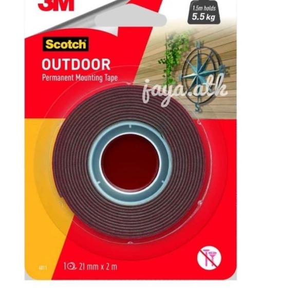 

✽ 3M Scotch Double Foam/Double Tape VHB Mounting Outdoor 4011 ☑