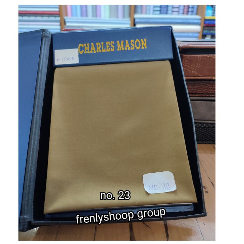 Kain bahan jas & Celana semi wool Charles mason ( harga per 0.5 mtr)