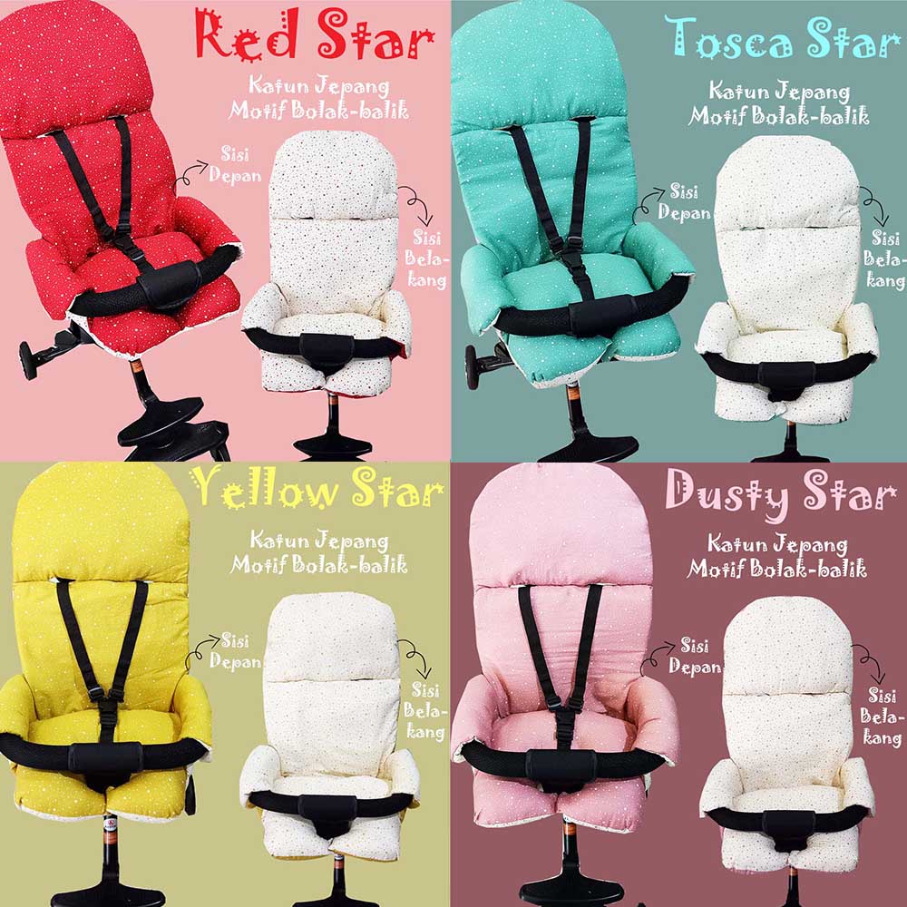 TERBARU - KATUN JEPANG STROLLER PAD Alas stroller untuk model roda 4/ 5 merk Exotic lw 120, pasific,