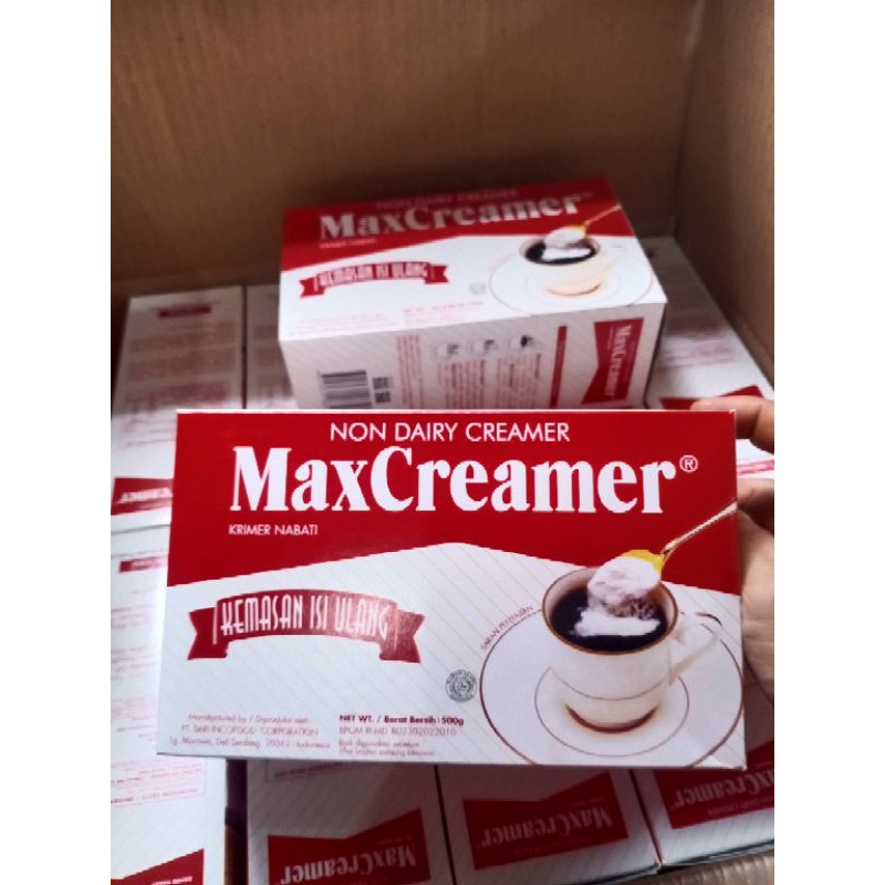 

Max Creamer / Non Dairy Creamer 500 Gram