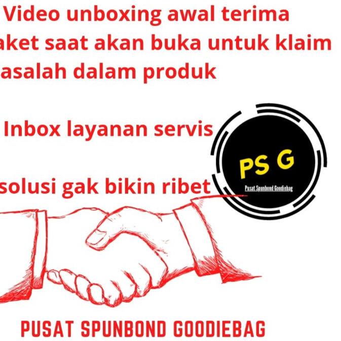 

➨ Tas box nasi hajatan/spunbond/serut 22x22(Lusin) ✈