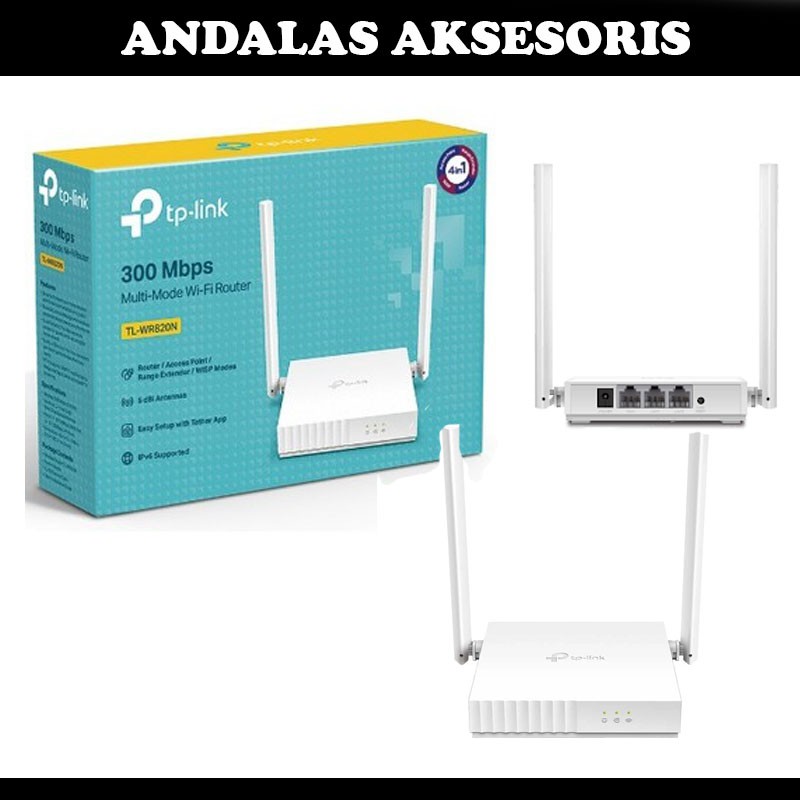 Wireless Router TP-Link TL-WR820N 300 MBps