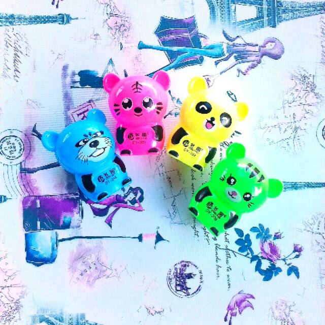 

Rautan pensil / pecil sharpener boneka imut lucu murah