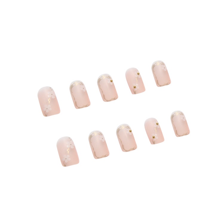 24pcs / Kotak Kuku Palsu Full Cover Untuk Dekorasi Nail Art Z089