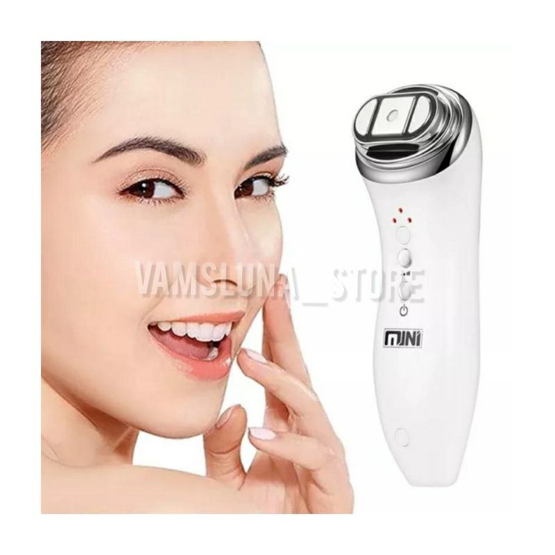 Mini rf hifu alat ultrasound radio frequency rf 2in1 detox anti aging kerut kantung mata