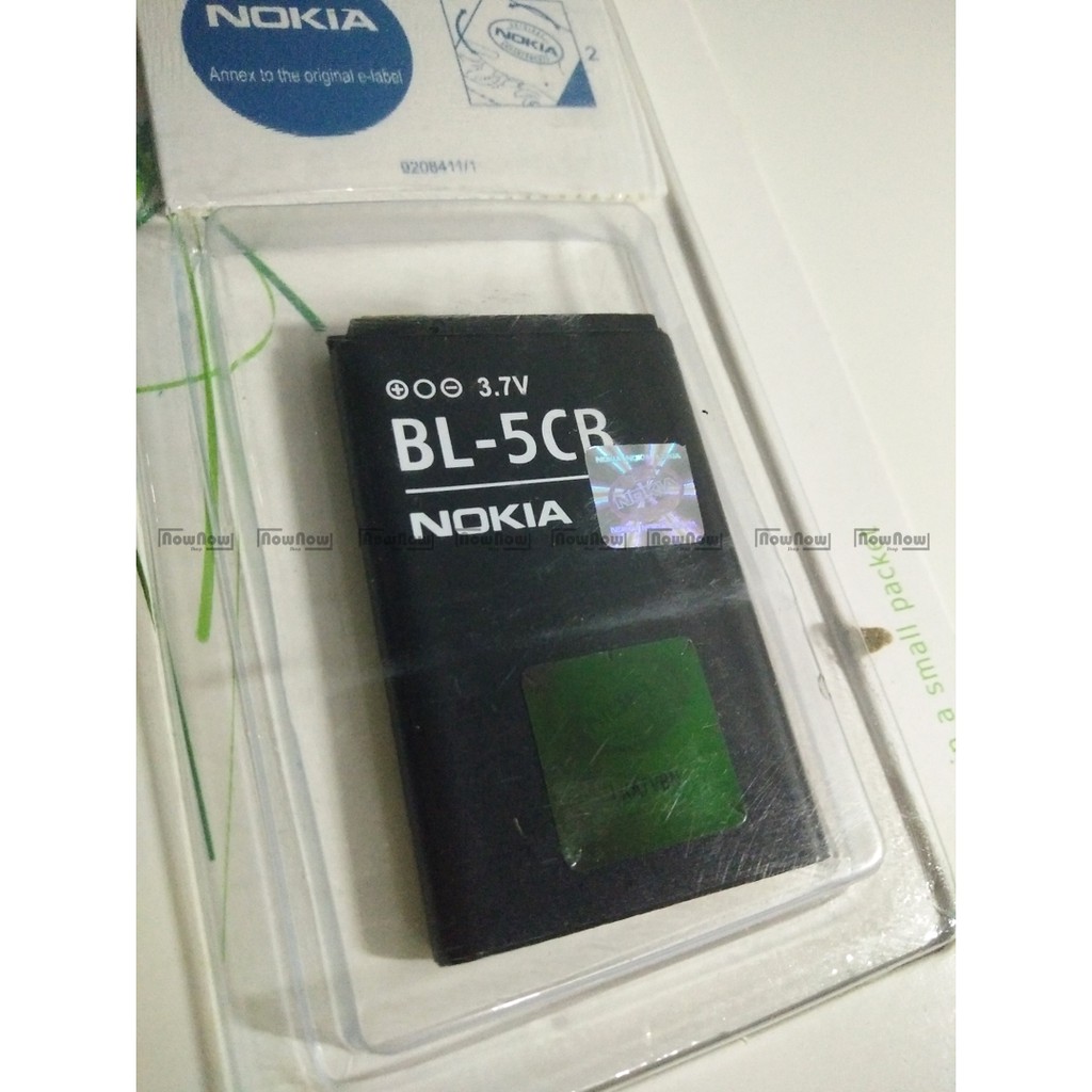 Baterai Nokia N100 N101 N103 N105 N109 N111 N113 BL-5CB BL5CB Original ORI OEM Batre Battery