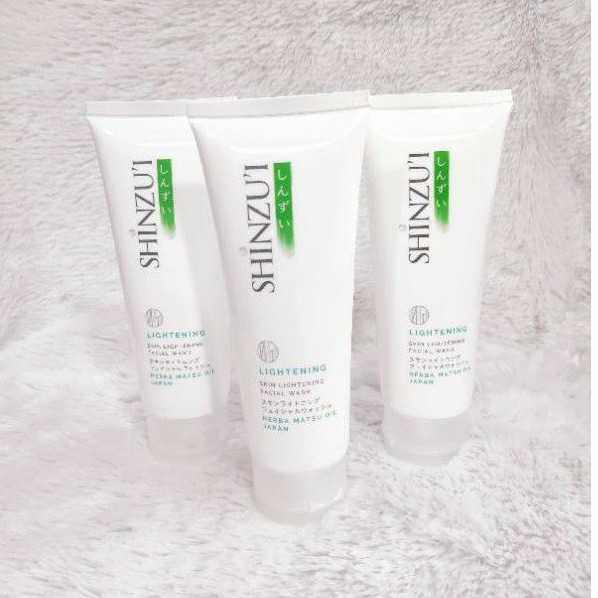 SHINZUI FACIAL WASH 80 GR ~ SABUN WAJAH SHINZUI - ORIGINAL 100%
