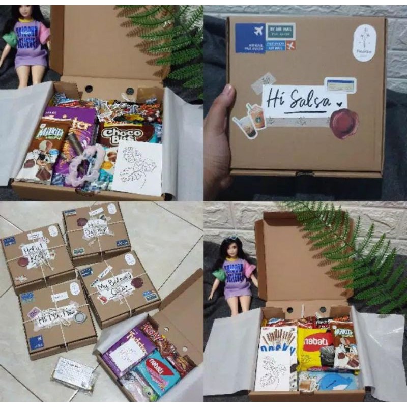 

Snack box colour/kado ulang tahun