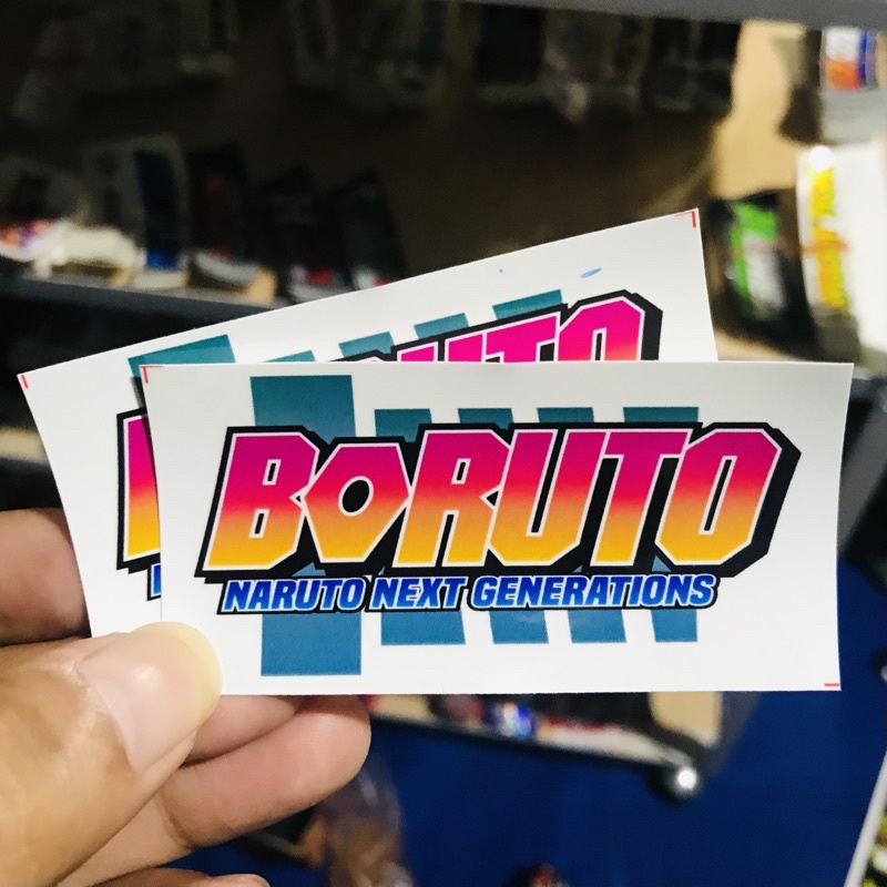 Stiker Anime Manga Jepang Anti air - Boruto