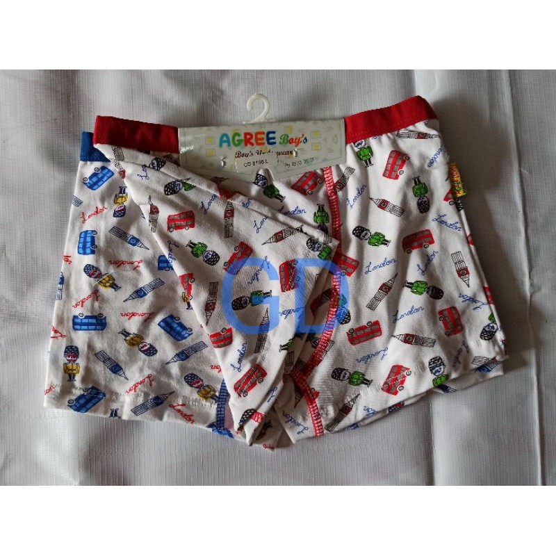 boxer anak agree kids bandit 6166 2pc