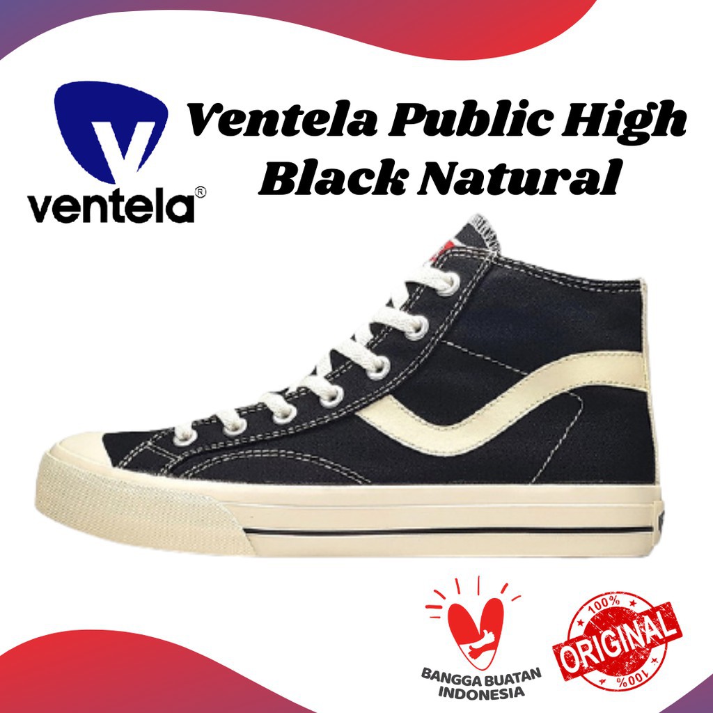 VENTELA PUBLIC HIGH BLACK NATURAL / VENTELA ORIGINAL