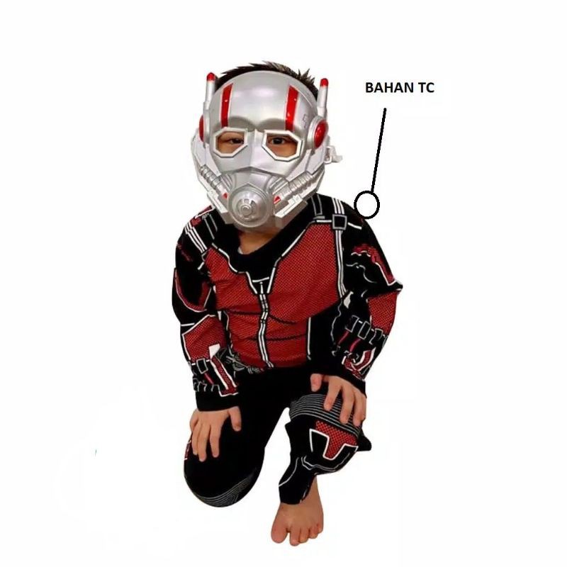 Kostum baju anak ant man terbaru Avenger ant man