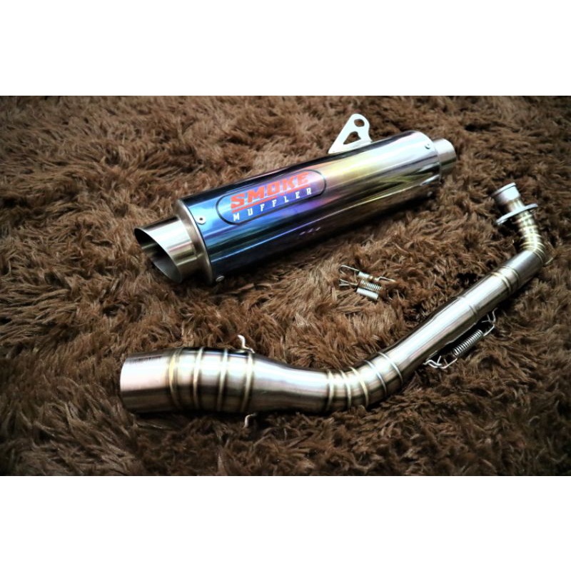 Yamaha Aerox — Smoke Muffler · Black — foto 4