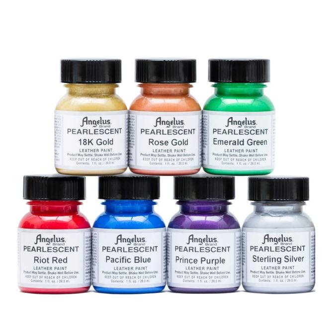 

[COD] Angelus Acrylic Leather Pearlescent Paint 1oz/30ml STOK TERBATAS Kode 1338